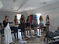 Klub Dobrej Piosenki warsztaty wokalne w Dzierzgoniu 2013